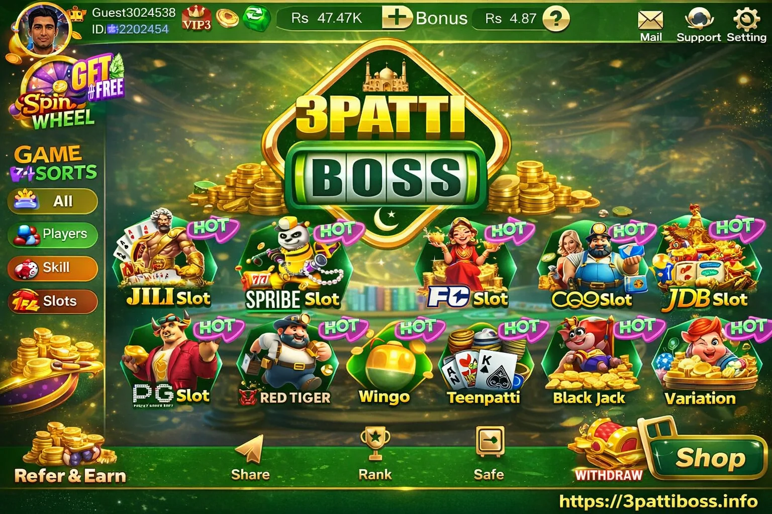 latest-games-offering-Teen-patti-boss